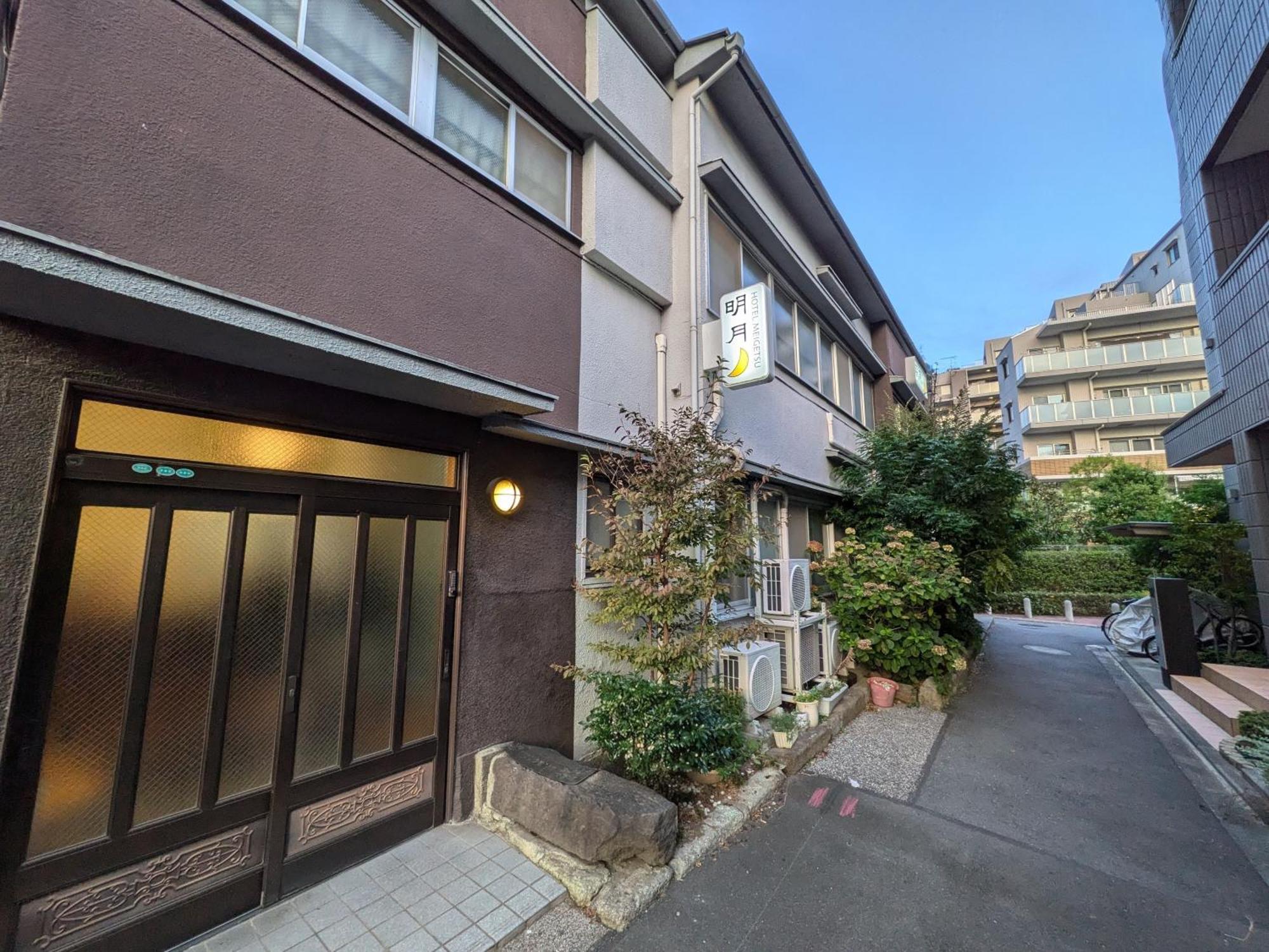 Hotel Meigetsu Tokio Buitenkant foto